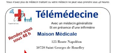 N° de tel pour les rdv à la télémédecine